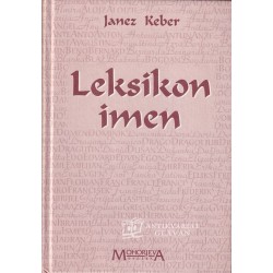 Janez Keber - Leksikon imen