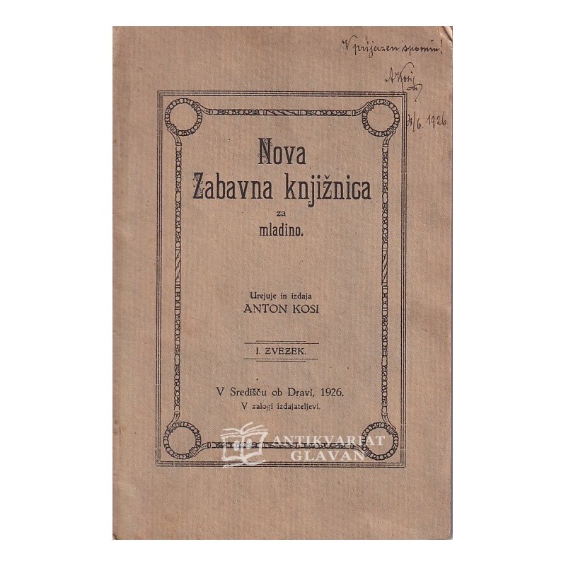 NOVA Zabavna knjižnica za mladino. Zv. 1 -