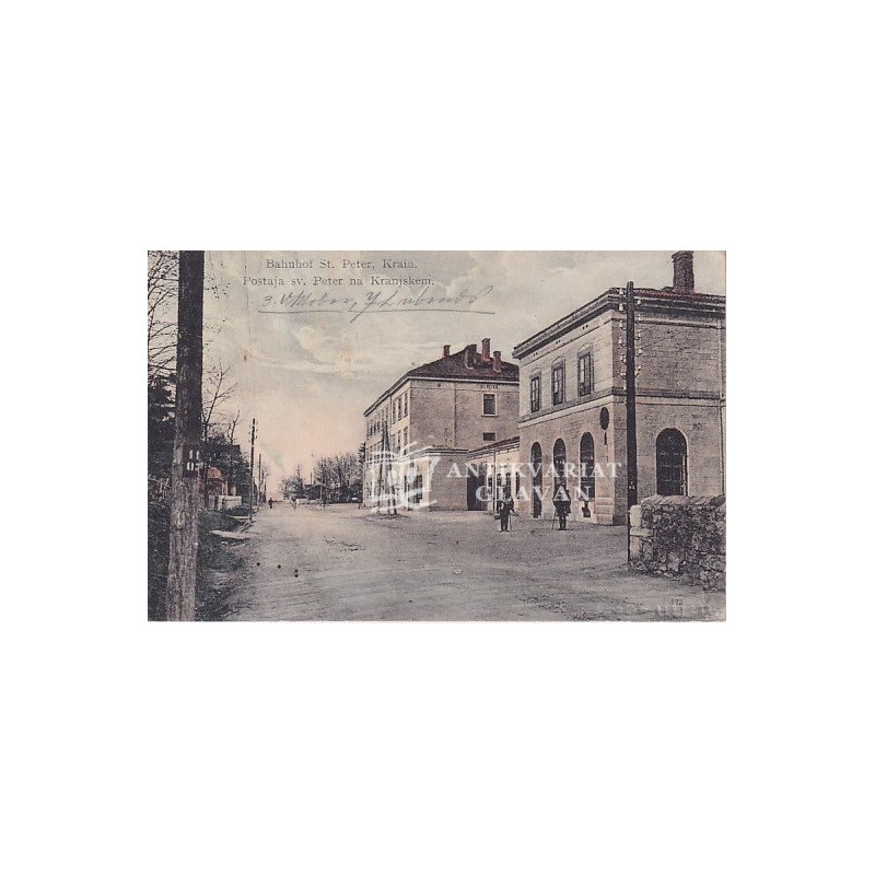 Pivka - Bahnhof St. Peter, Krain-Postaja sv. Peter na Kranjskem