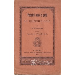 Anton Nedved - Početni nauk o petji za ljudske šole