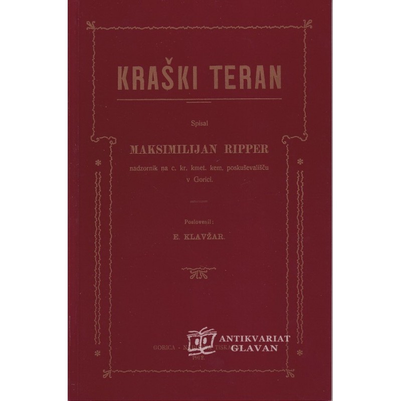 Maksimilijan Ripper - Kraški teran