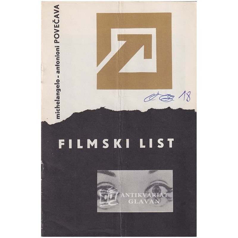 Ranko Munitić - Michelangelo Antonioni : Povečava