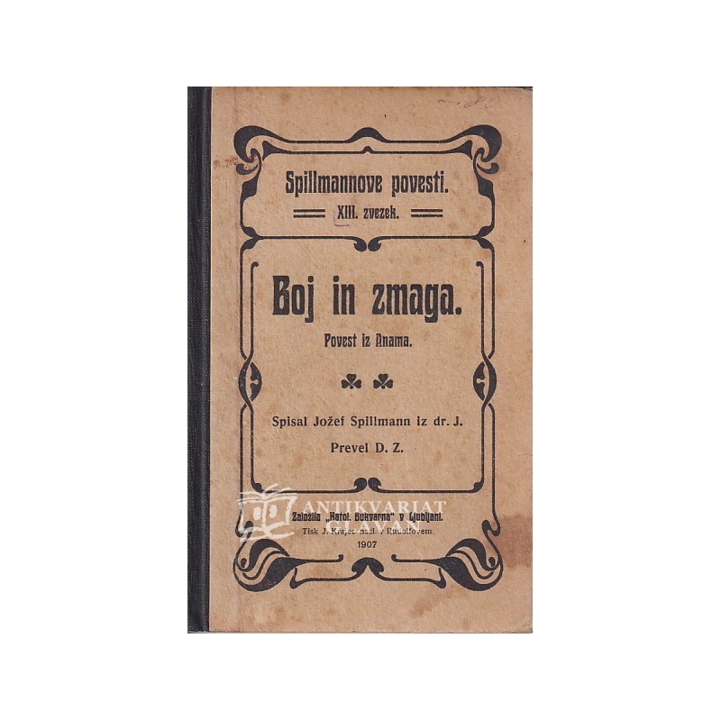 Joseph Spillmann - Boj in zmaga