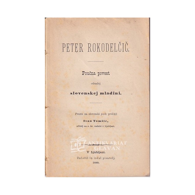 Ivan Tomšič - Peter Rokodelčič