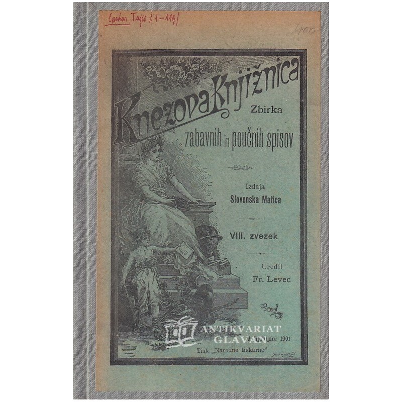 Anton Knezova knjižnica, prva izdaja Cankarjevih Tujcev