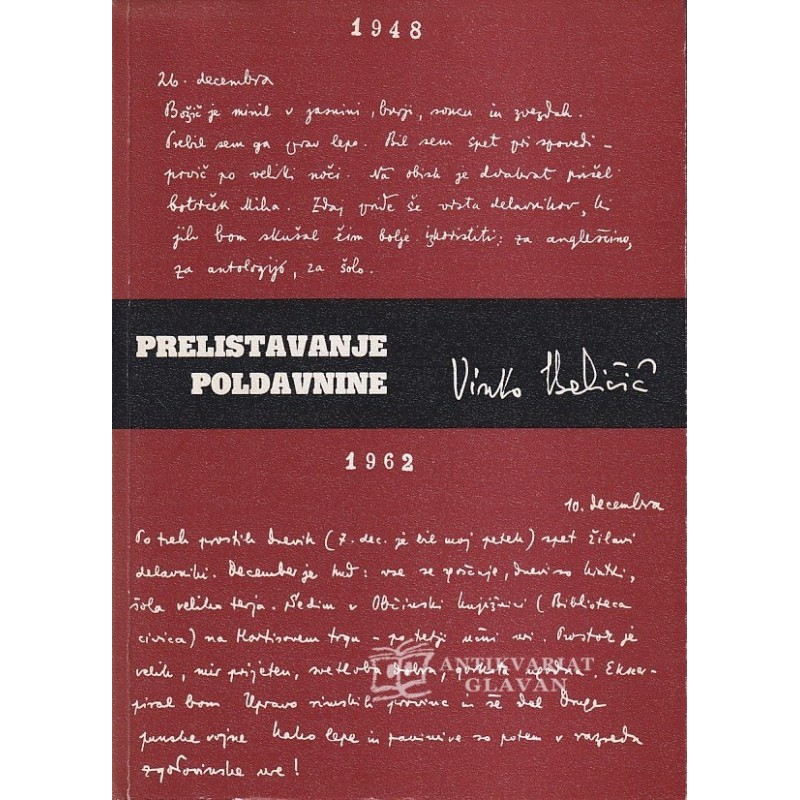 Vinko Beličič - Prelistavanje poldavnine