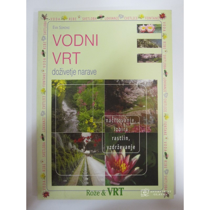 Eva Simoni - Vodni vrt. Doživetje narave