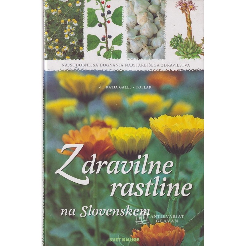 Katja Galle - Toplak - Zdravilne rastline na Slovenskem