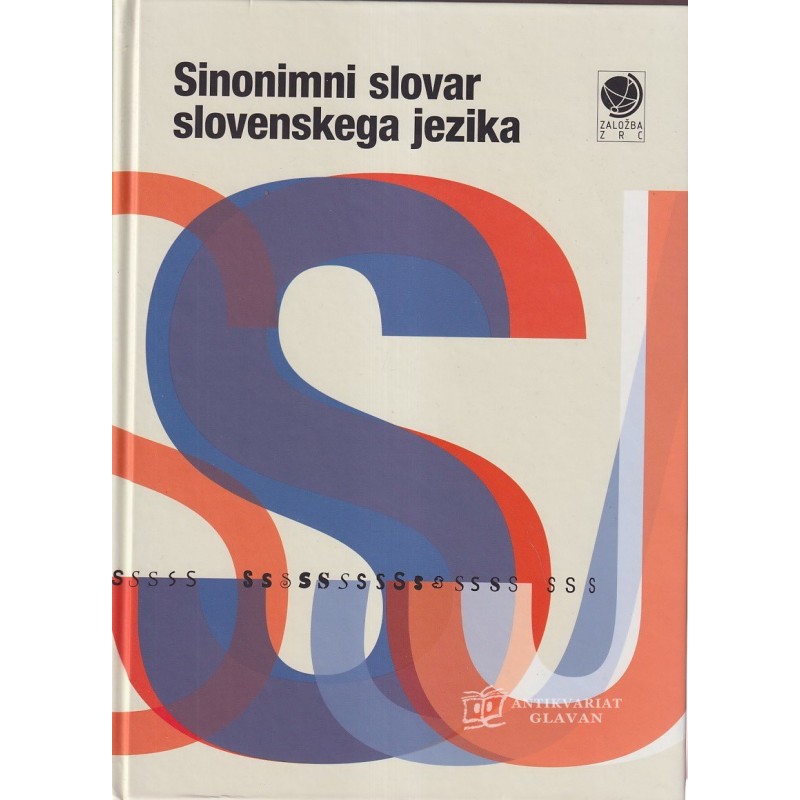 Sinonimni slovar slovenskega jezika