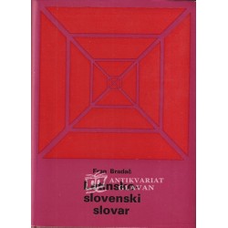 Fran Bradač - Latinsko-slovenski slovar