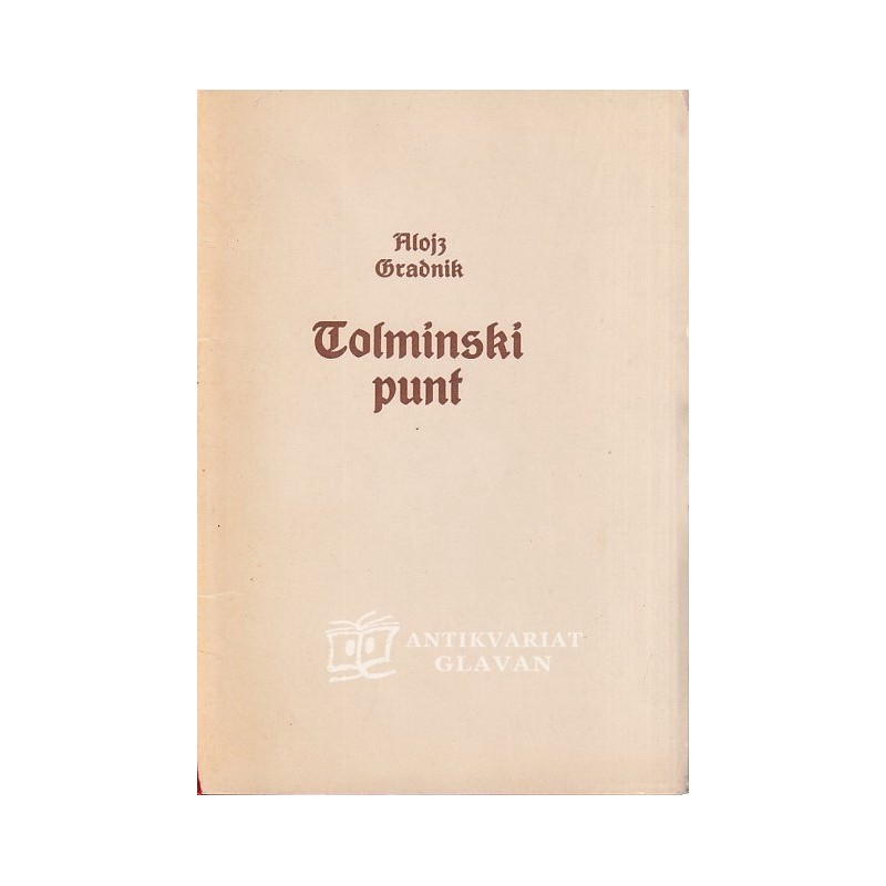 Alojz Gradnik - Tolminski punt