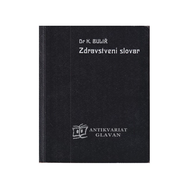 Karol Bulir - Zdravstveni slovar