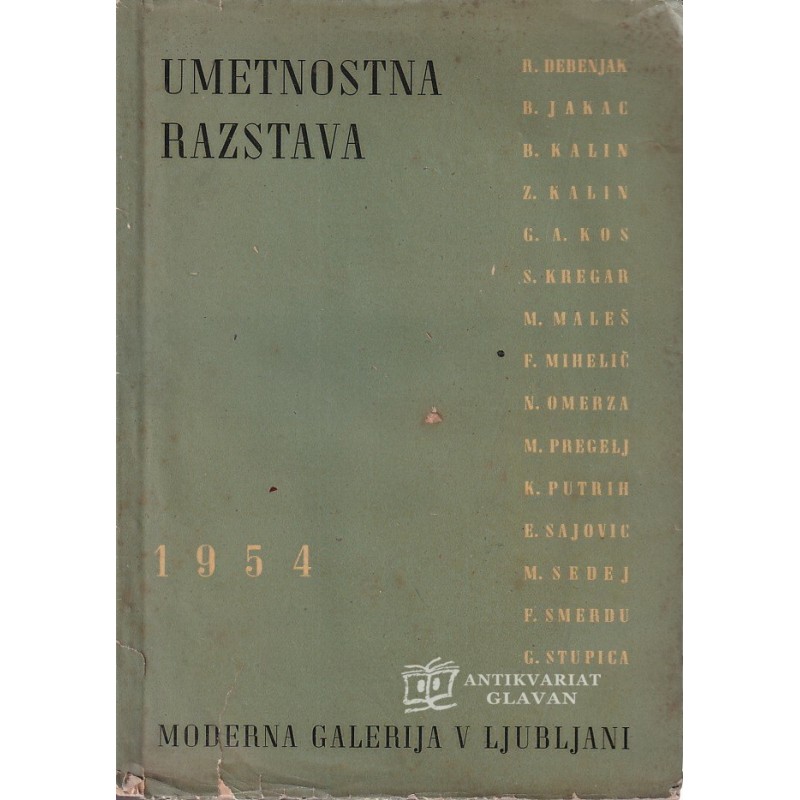 Umetnostna razstava Moderna galerija 1954