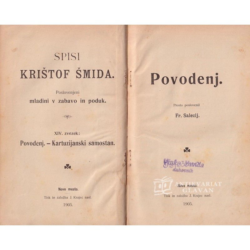 Krištof Šmid - Povodenj