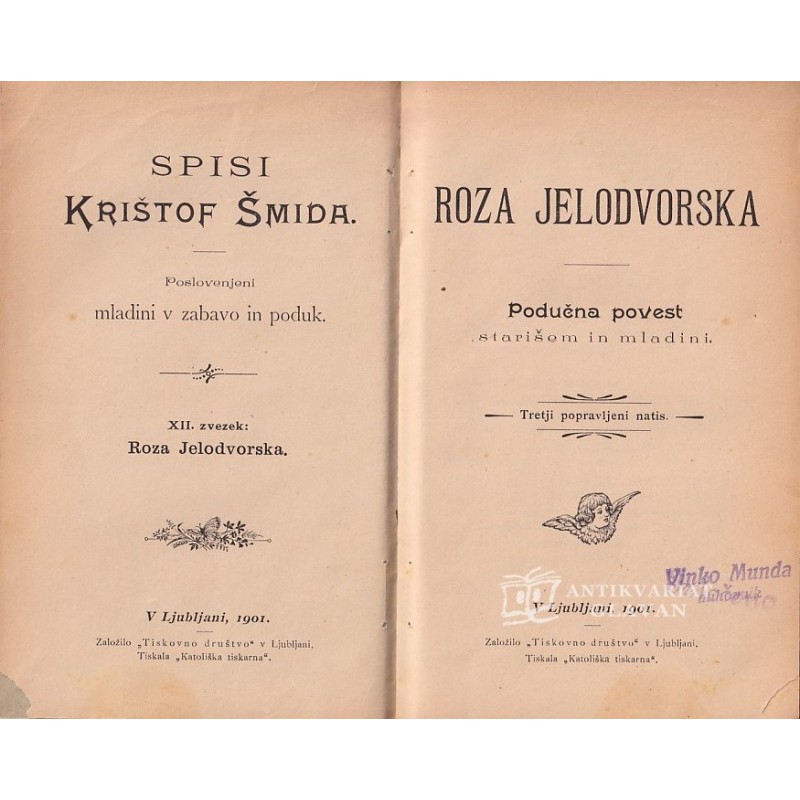 Christoph von Schmid - Roza Jelodvorska