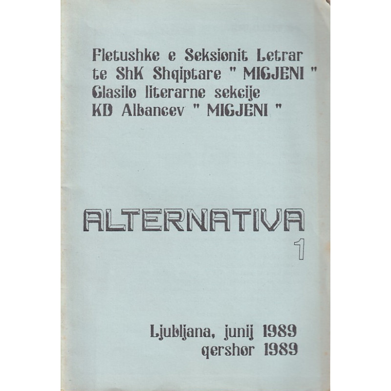 Alternativa 1 (junij 1989)