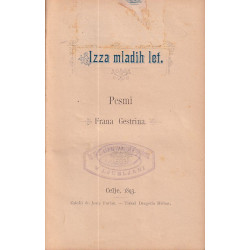 Fran Gestrin - Izza mladih let