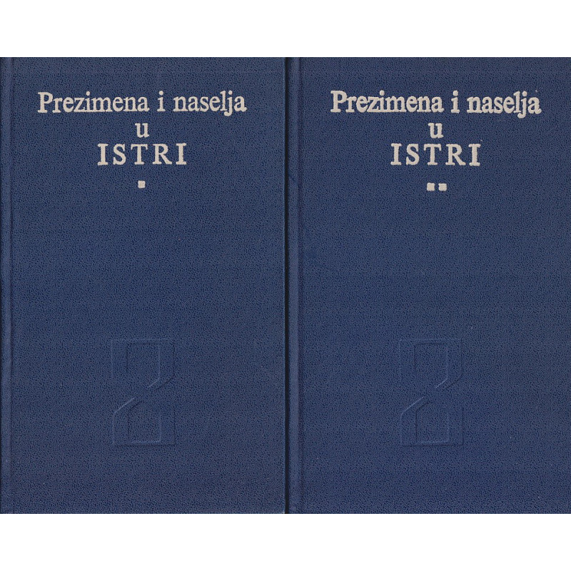 Prezimena i naselja u Istri 1-2