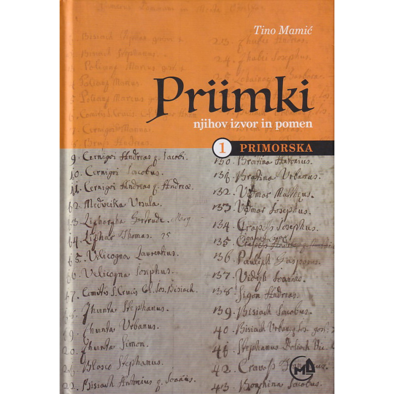 Tino Mamić - Priimki. Njihov izvor in pomen. Primorska