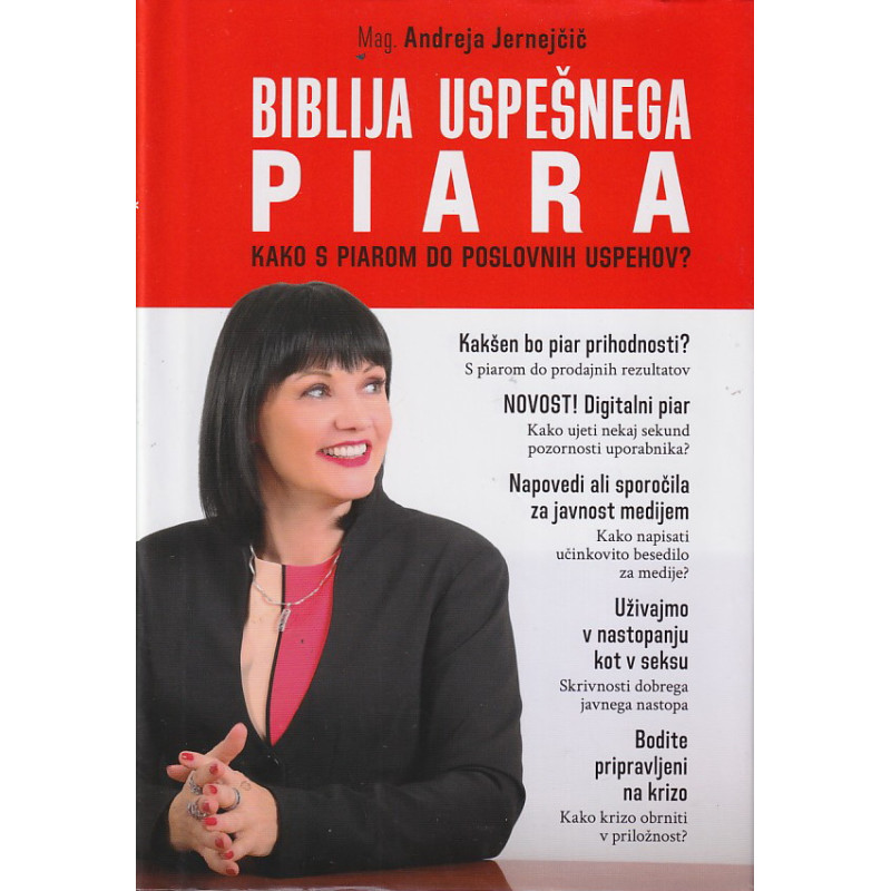 Andreja Jernejčič - Biblija uspešnega piara
