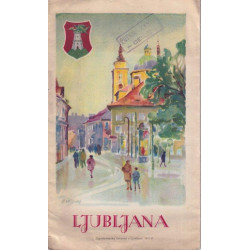 43. LJUBLJANA - lot zemljevidov
