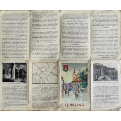43. LJUBLJANA - lot zemljevidov