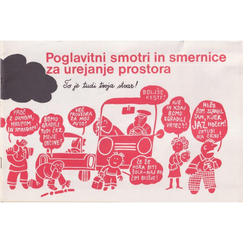 61. POGLAVITNI smotri in smernice za urejanje prostora