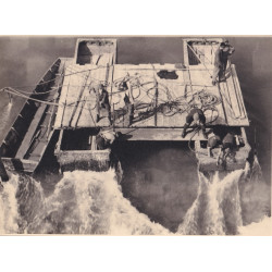 192. Mariborski otok - lot fotografij gradnje hidrocentrale