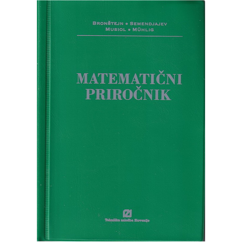 Bronštejn - Semendjajev - Matematični priročnik