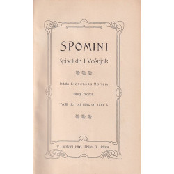 Vošnjak - Spomini 1-2