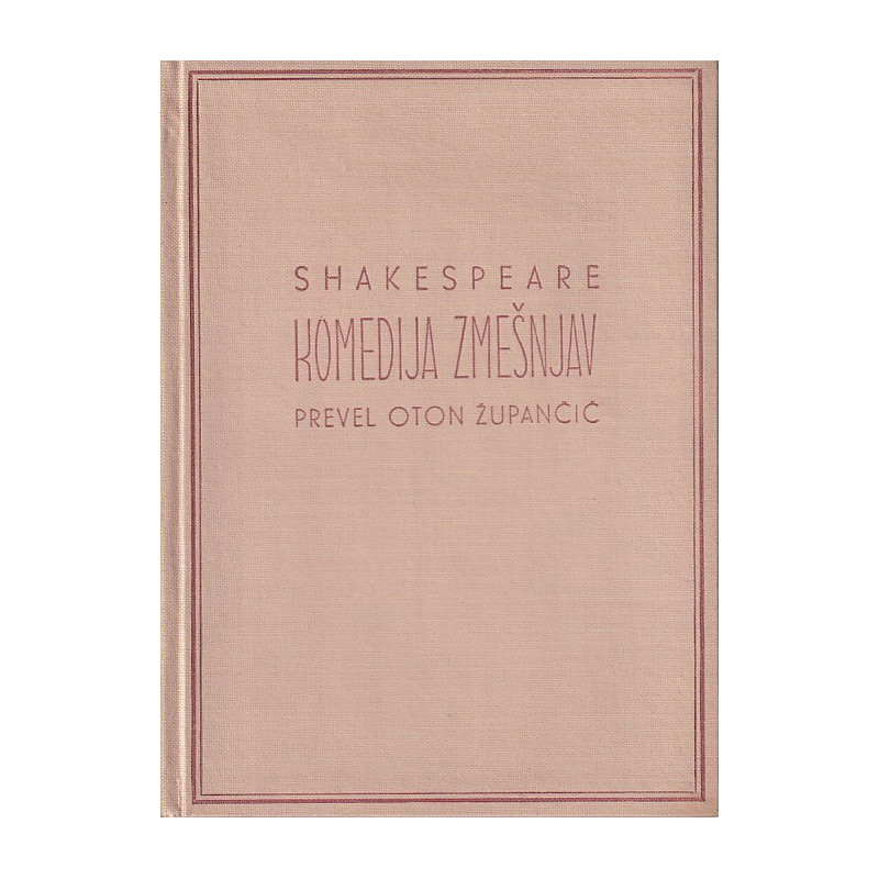Shakespeare - Komedija zmešnjav