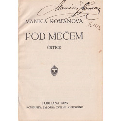 Manica Komanova - Pod mečem