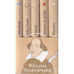 William Shakespeare - Hamlet. Romeo in Julija. Soneti. Julij Cezar. Macbeth 1-5