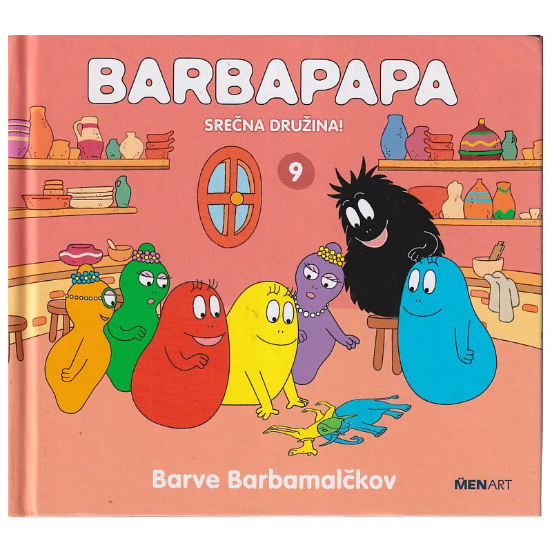 Barve Barbamalčkov. Barbapapa. Srečna družina