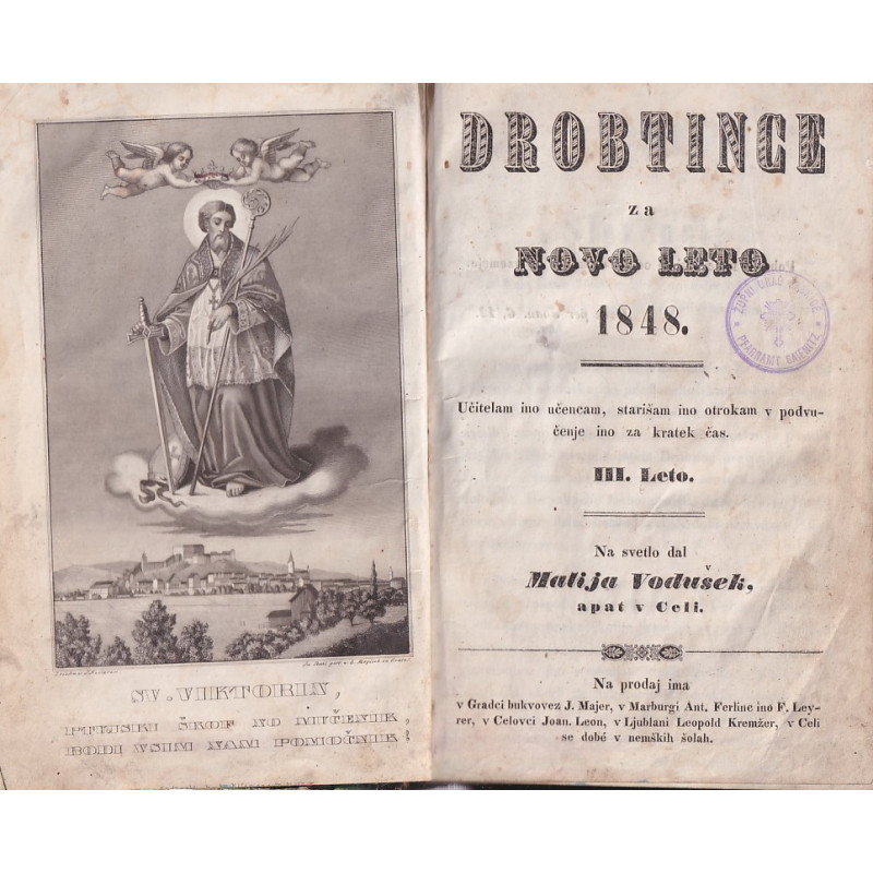 Drobtinice za novo leto 1848