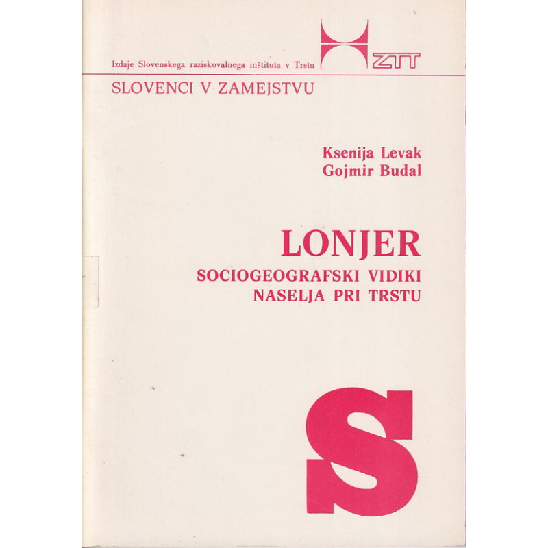 Ksenija Levak - Lonjer sociogeografski vidiki naselja pri Trstu