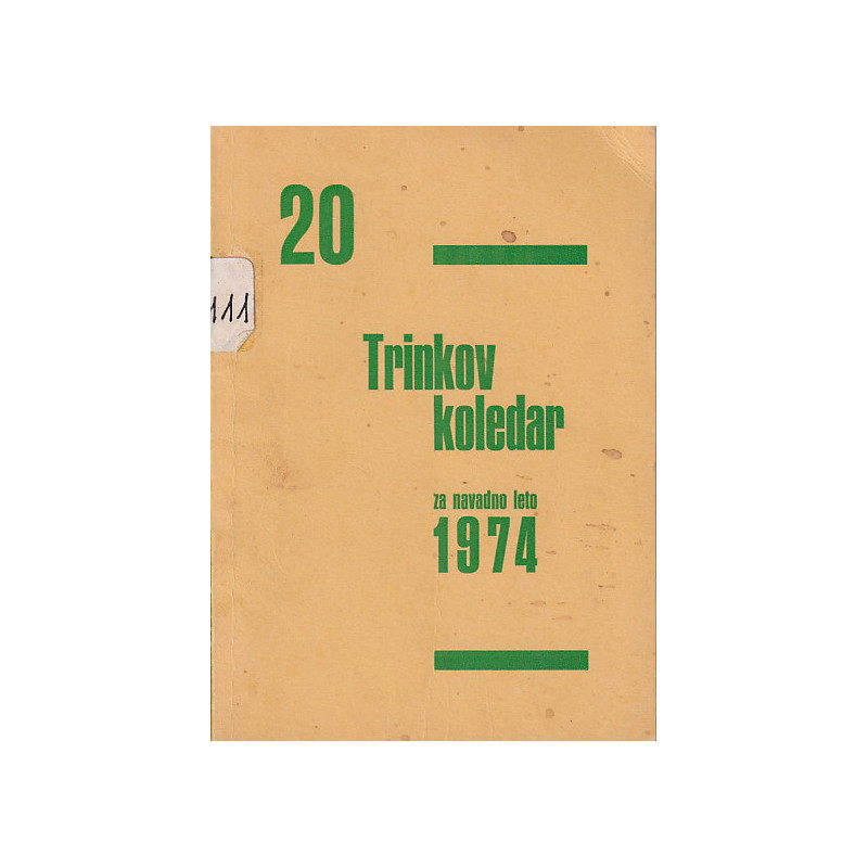 Trinkov koledar za navadno leto 1974