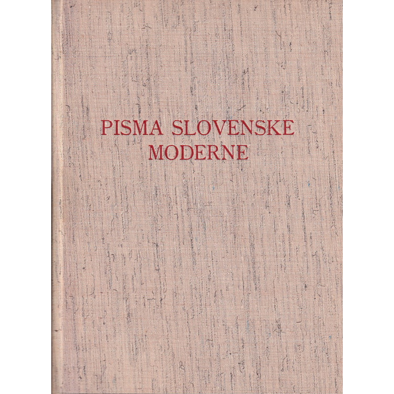 Pisma slovenske moderne