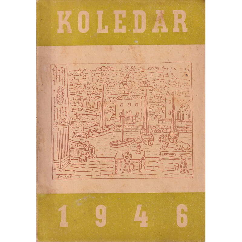 Koledar Gregorčičeve založbe za navadno leto 1946