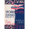Spominski spis Sokolskega društva v Škofji Loki ob 25 letnici
