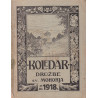 Koledar družbe Sv. Mohorja za leto 1918