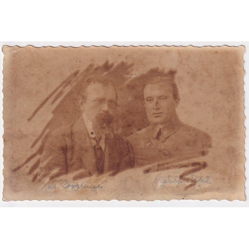 105. Dr. Joža Lovrenčič - lot rokopisov in portretna fotografija