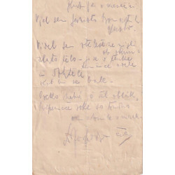 105. Dr. Joža Lovrenčič - lot rokopisov in portretna fotografija