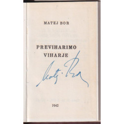 30. Matej Bor - Previharimo viharje