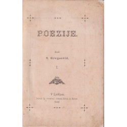 82. Simon Gregorčič - Poezije