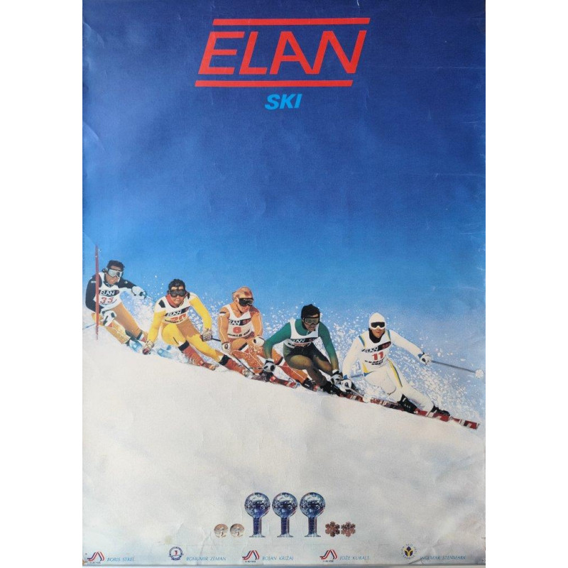 179. ELAN - Ski - plakat