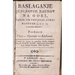 202. Franc Veriti - Raslaganje Jesusovih naukov na gori …