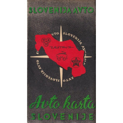 198. Avto karta Slovenije 1959