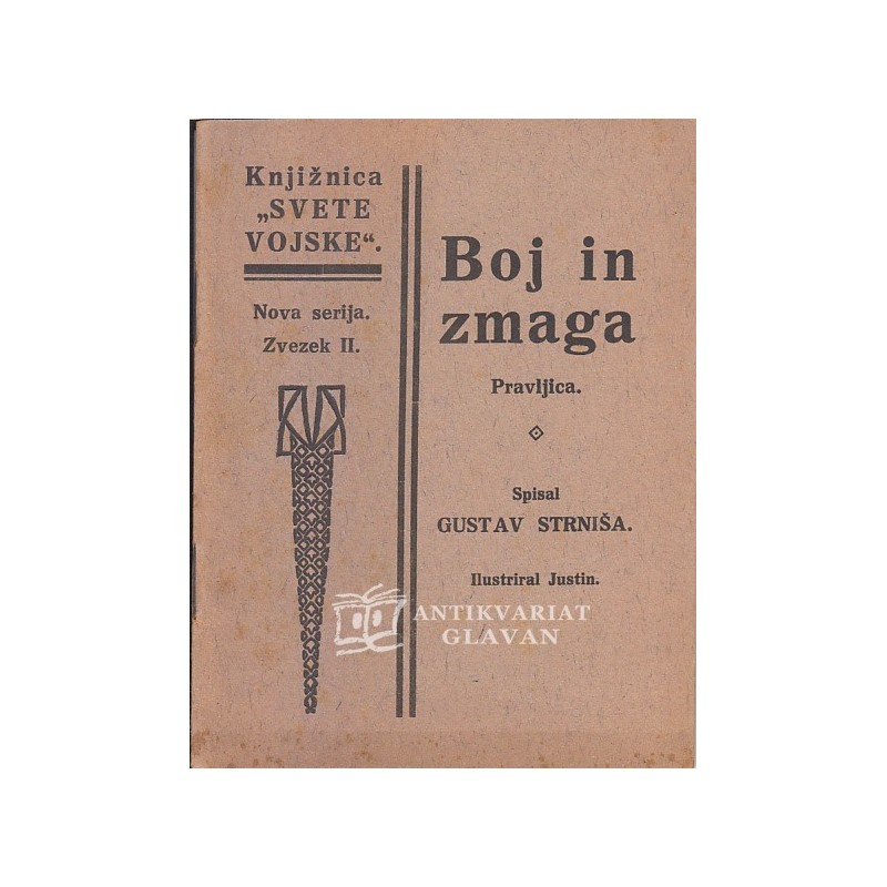 Gustav Strniša - Boj in zmaga. Pravljica