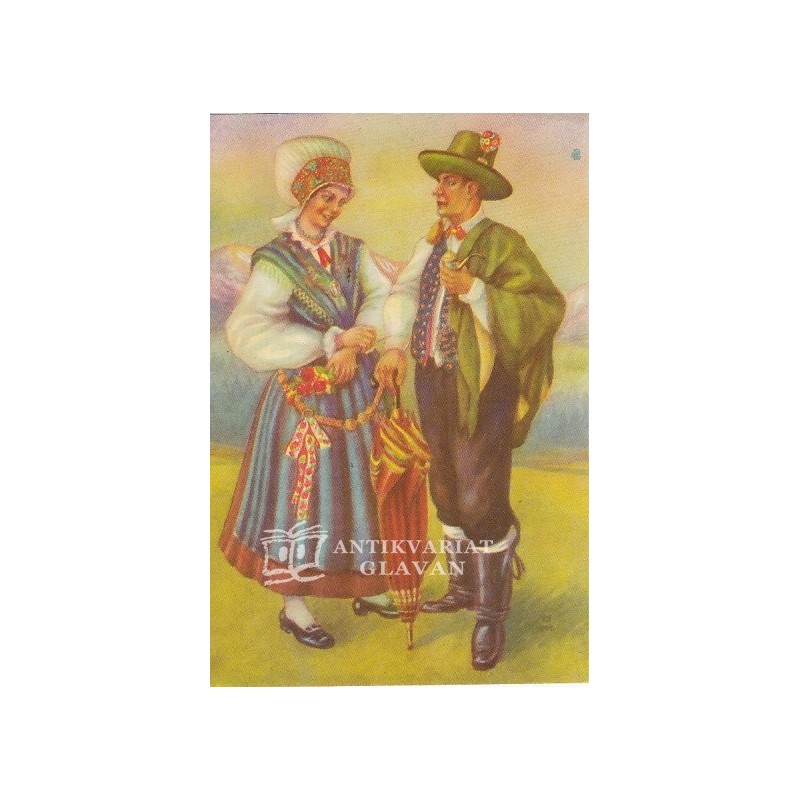 Milan Vukić - Slovenska narodna nošnja: Kamnik